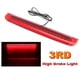 thumbnail image 2 of Universal Car Motorcycle Red 12V 20 LED 3RD High Mount Brake Tail Stop Light, 2 of 5