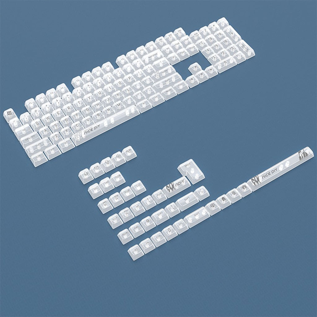 Customizable Keycaps Set for Switches, 61/68/75/84//98/104/108 Mechanical Keyboards Caps