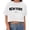 White, variant on Tshirts Shirts for Women Crop Top Short Sleeve Printed Summer Womens Summer Tops Black L