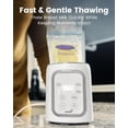 thumbnail image 5 of Grownsy Baby Bottle Warmer 10-in-1 with Timer ,Temperature Control,Defrost, Sterilizer, Heat Baby Food Jars Function, 5 of 9