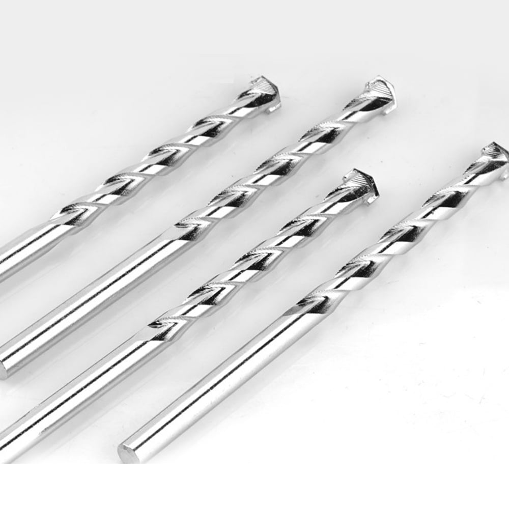 10pcs 3-12mm Alloy Round Shank Multi-function Impact Drill Bit Concrete New 10pcs 3-12mm Alloy Round Shank Multi-function Impact Drill Bit Concrete New