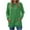 Green, variant on Tunic Tops to Wear with Leggings Long Sleeve Crew Neck T Shirts Casual Loose Fit Khaki L