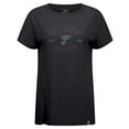 thumbnail image 2 of Women's Levelwear Black St. Louis Blues Influx Abyssal T-Shirt, 2 of 3