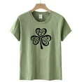 thumbnail image 4 of St.Patricks Day Shirts for Women Irish Green Clover Shamrock Shirt St. Patrick's Day Outfit Gifts Costume, 4 of 5