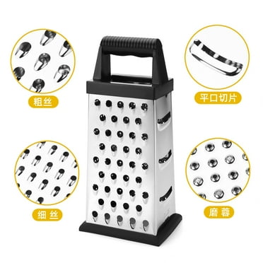 Byikun Mini Grater, Compact Cheese Tool, Stainless Steel Loaf Grater, Multi-Surface Nutmeg Zester, Dishwasher Safe Garlic Shredder, Kitchen Use, Home Cooks, Rust-Free Design