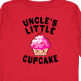 thumbnail image 4 of Inktastic Uncles Little Cupcake Girls Long Sleeve Toddler T-Shirt, 4 of 5