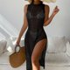 thumbnail image 1 of Vestido tipo pareo de bikini de crochet,Cubierta de bikini Kinitted,Cubierta de crochet para mujer,Cubierta de bikini Kinitted,Resultados impresionantes, 1 of 6