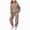 Coffee, variant on zuwimk Baby Girl Fall Winter Outfit Infant Letter Print Long Sleeve Sweatshirt and Jogger Pants Girl Clothes(Pink,9-10 Years)