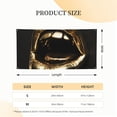 thumbnail image 5 of Lsque Golden Lips Modern Sculpture Pattern Party Banner, Festive Banner , Holiday Celebrations and Events for Carnival Birthday Party Festival Decorations-Small, 5 of 8