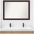 thumbnail image 7 of Amanti Art Custom Wall and Bathroom Mirror (32.25 x 44.25 in.), Signore Bronze Frame, 7 of 7