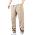 thumbnail image 5 of ZORYEVY Plus Size Mens Pants Workout Running Fall Athletic Joggers Trousers for Men Breathable Solid Drawstring Elastic Waist Pants with Pockets, 5 of 6