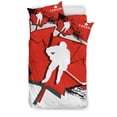 thumbnail image 3 of Canada Bedding Set - Maple Leaf Hockey, 3 of 3