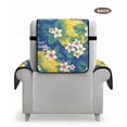 thumbnail image 7 of TSOVTHRID Tropical Floral Palm Leaf Print Recliner Cover Non Slip Recliner Chair Covers Lazy Boy Recliner Cover Furniture Protector Cover with Storage Pocket Reclining Slipcovers for Dogs, Pets, 7 of 7