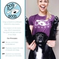 thumbnail image 4 of Scrub Top, Dog Lover, Wine, XXL, 4 of 5
