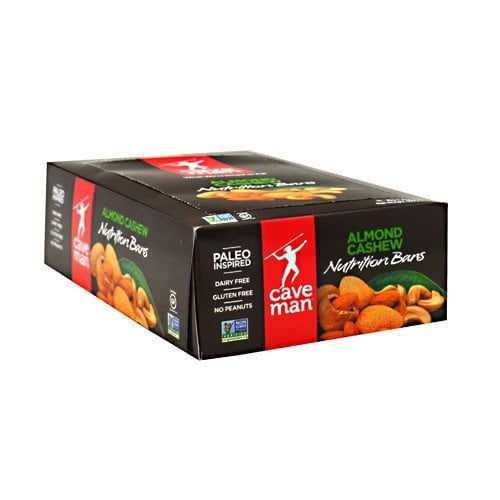Caveman Foods Caveman Nuts Almond Cashews 15 per box 1.40 oz (40 g) Each by Caveman Foods