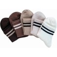 thumbnail image 3 of JIANFANG Women Viscose Bamboo Ankle Socks Low Cut Thin Sock Lightweight Pastal Color Soft Sock 5 Pairs, 3 of 7
