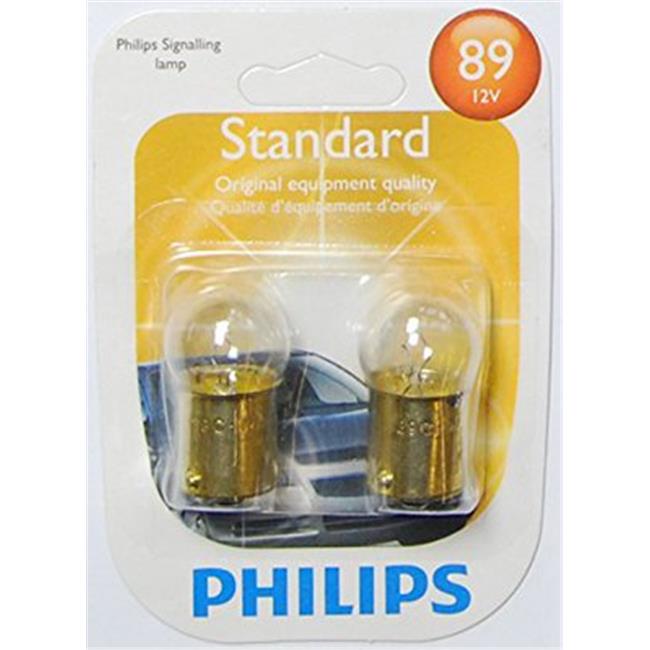Philips Automotive 89B2 Miniature License & Side Marker Light Bulb