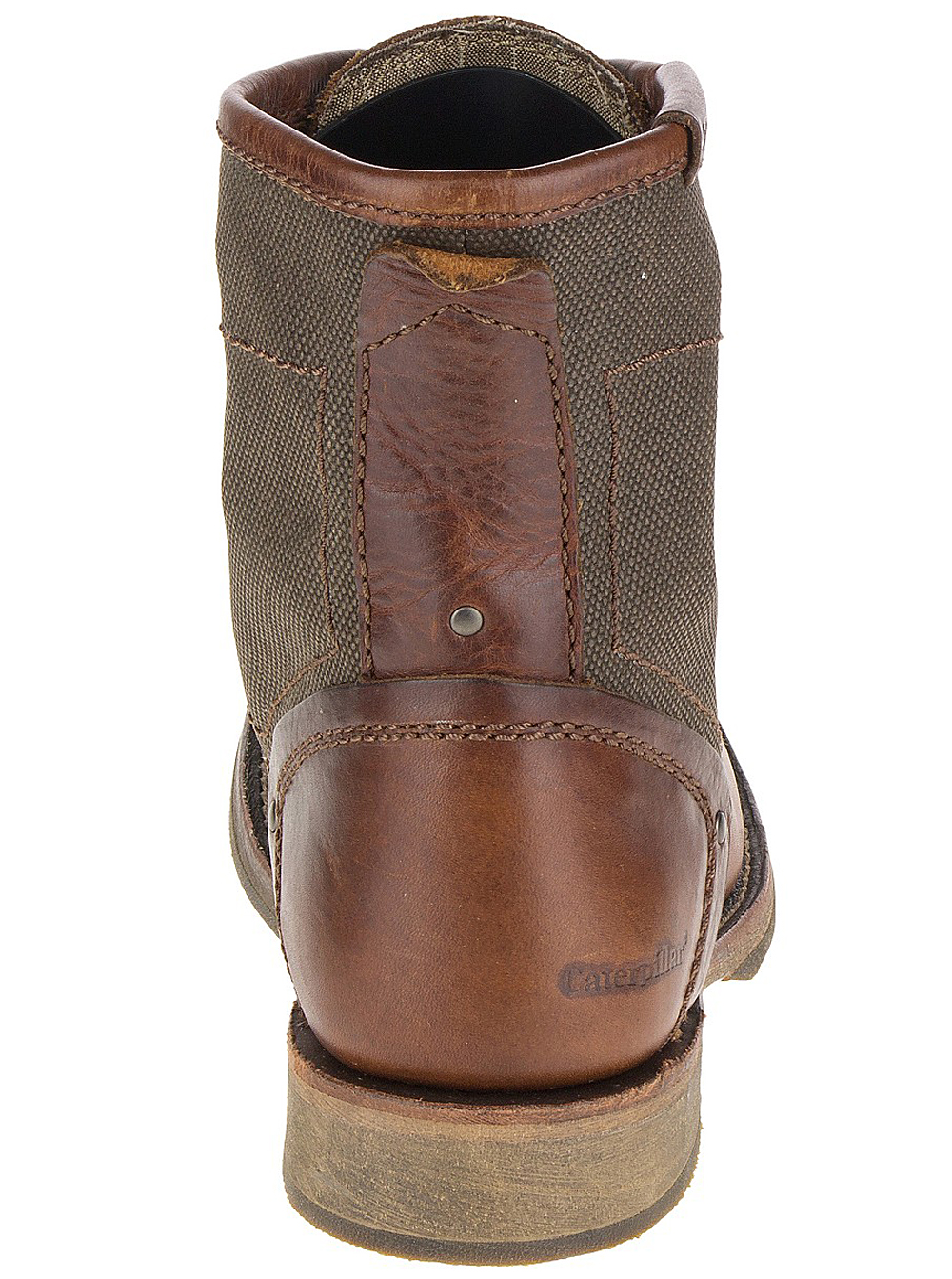 Caterpillar Mens Abe Canvas Boots in Peanut - Walmart.com display picture 3