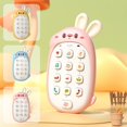 thumbnail image 1 of Fiudx Ofertas Flash Del Día Solo En Línea Juguetes Para Teléfonos Móviles Para Niños, Educación Científica Temprana Para Bebés De 3 A 6 Años, Teléfono Móvil Masticable, Máquina De Aprendizaje De Hist, 1 of 7