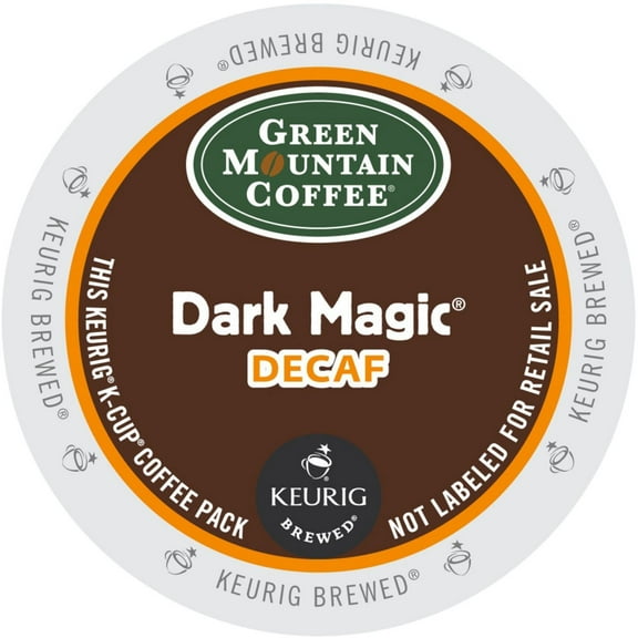 Green Mountain Dark Magic Decaf Extra Bold Coffee, K-Cup Portion Pack for Keurig Brewers (96 Count) (4x16oz)