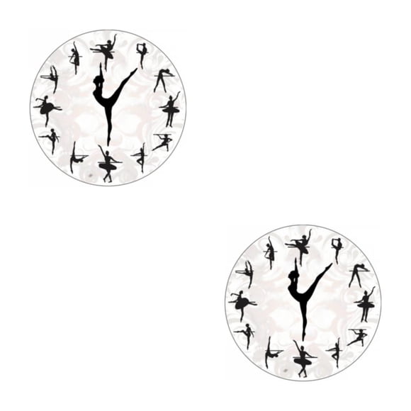 Yuarrent Estilo único y cronometraje preciso Elegante reloj con llave de piano Construcción duradera Ballet silencioso y atemporal 2 ballet 2 2Conjunto
