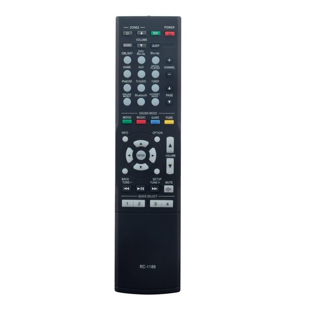 New RC-1189 Replaced Remote Control fit for Denon AV Receiver AVR