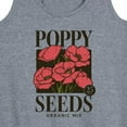 thumbnail image 3 of Instant Message - Poppy Seeds Organic - Women's Racerback Tank Top, 3 of 6