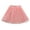 Pink, variant on hoksml Girls' Dance Ballet Skorts Solid Color Mesh Checkered Puff Skirt Casual Pleated Flowing Skirt for 3-14 Years Kids