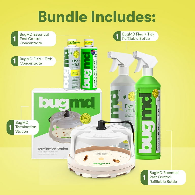 BugMD Essential Pest Control 32 Ounce Spray Bottle (Empty) – bugmd