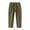Army Green, variant on Boys Cargo Pants Wide Leg Straight Cotton Loose Casual Streetwear Pants with Pockets Khaki Pants for Girls Uniform Green 9Y