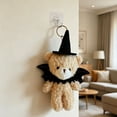 thumbnail image 5 of Halloween Plush Bear Toys,Halloween Bear Stuffed Animals Toys,Pumpkin Costume Trick or Treat Toy For Handbag Keys Halloween Party Favors, 5 of 6