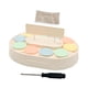 thumbnail image 5 of Platos giratorios de 360 ​​grados, soporte para cupcakes con carrusel, plato giratorio para cupcakes con música, 5 of 9