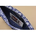 thumbnail image 4 of American Mahjong game Set - Blue Paisley Soft Bag 166 Premium Tiles with 4 All-in-One RackPushers,100 chips,1 Wind Indicator, English Manual - Easy carry Full Size complete Western Mah Jongg, 4 of 9