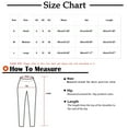 thumbnail image 3 of AherBiu Workout Leggings for Women Drawstring High Waisted Ribbed Slim Activewear Gym Legging Yoga Pants, 3 of 4