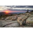 thumbnail image 3 of Majchrowicz, Alan 14x11 Black Modern Framed Museum Art Print Titled - Acadia National Park Sunset, 3 of 5
