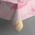 thumbnail image 5 of Ballet Princess Pattern Square Tablecloth,Waterproof Square Table Cover,Wipeable Spillproof Washable Table Cover for Home Kitchen Party Decor 60"x60"(152x152cm), 5 of 6