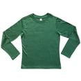 thumbnail image 2 of Earth Elements Big Boys/Girls (Youth) Unisex Long Sleeve T-Shirt Medium Kelly Green, 2 of 2