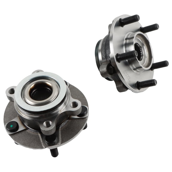 HIRINTOL 2pcs Wheel Bearing and Hub Assembly For Nissan Rogue 2008-2013 Sentra 2007-2012 2.5L Rogue Select 2014-2015 513298