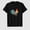 Black-43, variant on Unisex Rooster Graphic T-Shirt, Farm Chicken Tee, Casual Crew Neck Short Sleeve Top