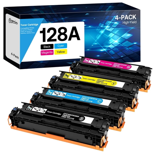 Cartuchos de tóner Kogain 128A de alto rendimiento para HP Laserjet Pro