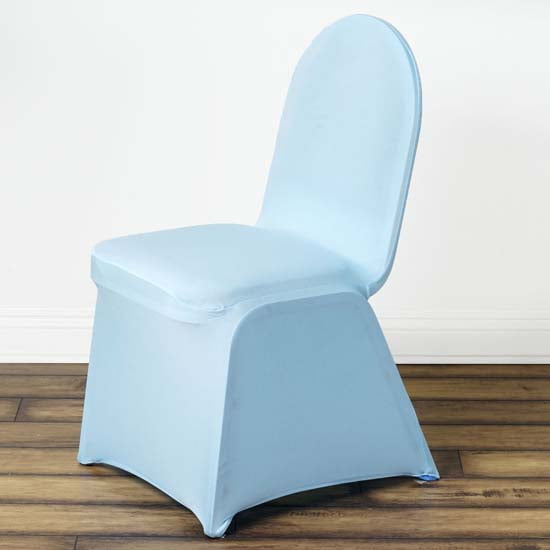 Efavormart 40 PCS Purple Stretchy Spandex Fitted Banquet Chair Cover Dinning Event Slipcover For Wedding Party Banquet Catering