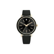 Time And Tru Lds Rnd Gd, Diamond, Black Strap