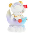thumbnail image 3 of Resin Astronaut Figurine for Decor 1Pcs White Astronaut Bear Statue, 3 of 3