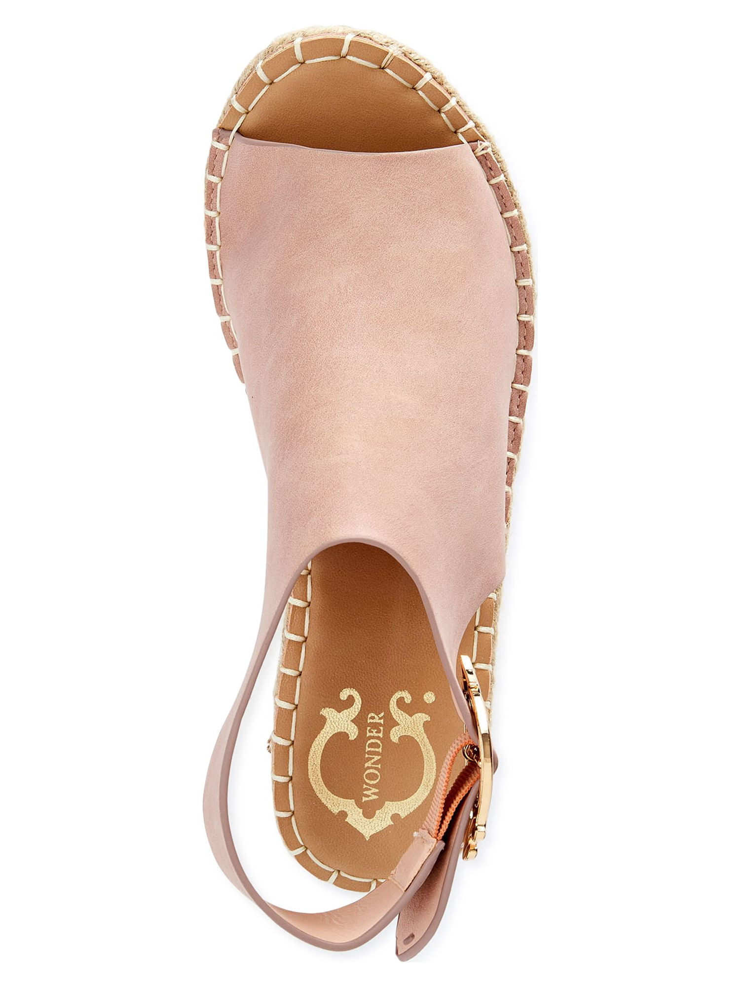 C. Wonder Women's Quince Raffia Espadrille Wedge Sandals