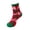 Watermelon red, variant on Only Moment Women Socks Lady Senior Plush Sleeping Socks Home Coral Velvet Socks Christmas Socks