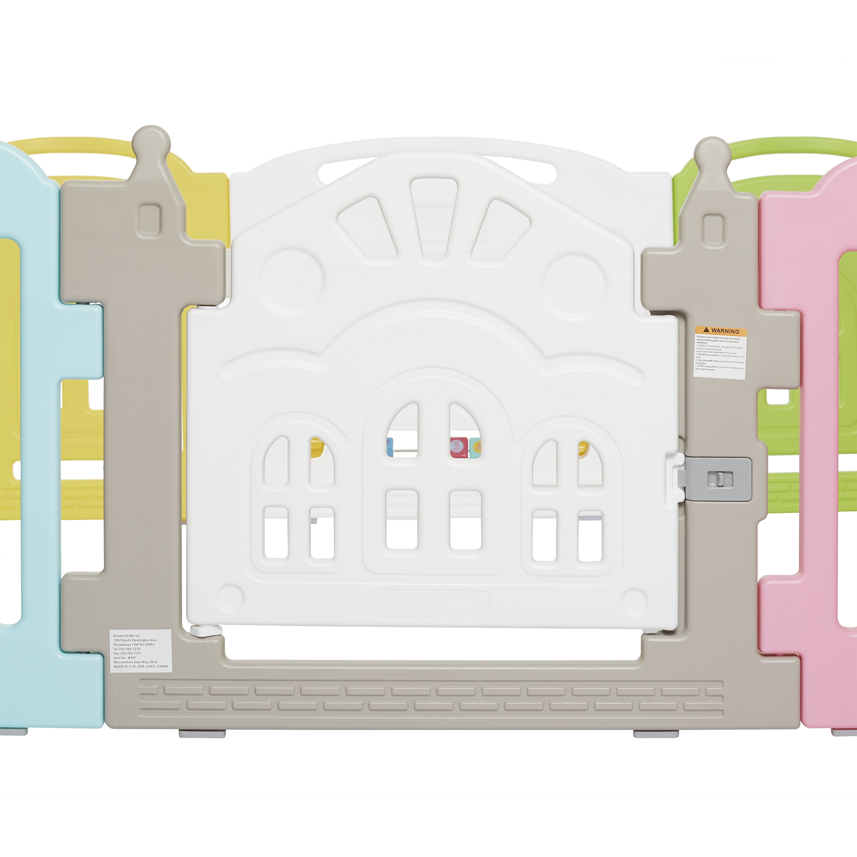 Dream On Me 14 Panel Groovy Play Center/ Playpen / Playard