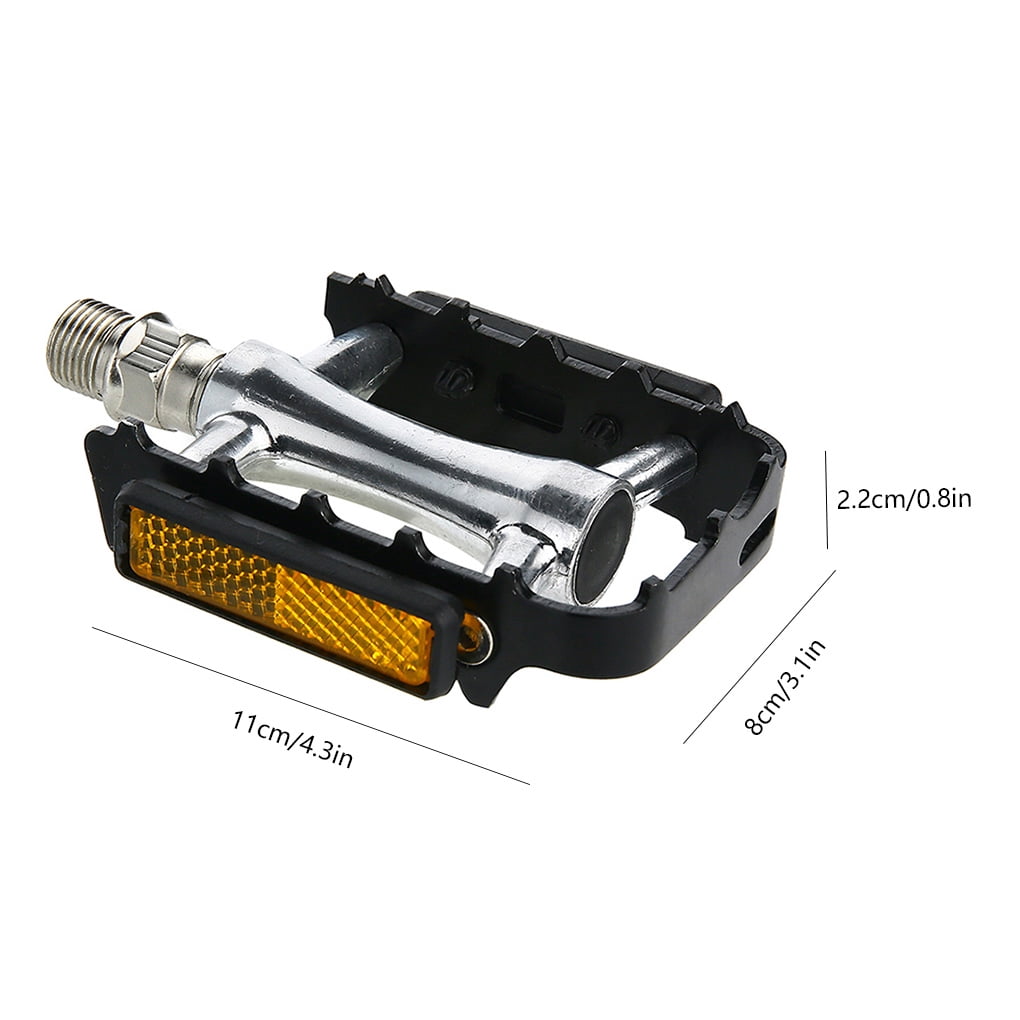 bicycle accessories bike flat pedals bike metal pedal nonslip cycling platform pedals aluminum