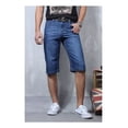 thumbnail image 3 of Bermudas Para Hombre Jeans Holgados De Talla Grande La Moda, 3 of 5
