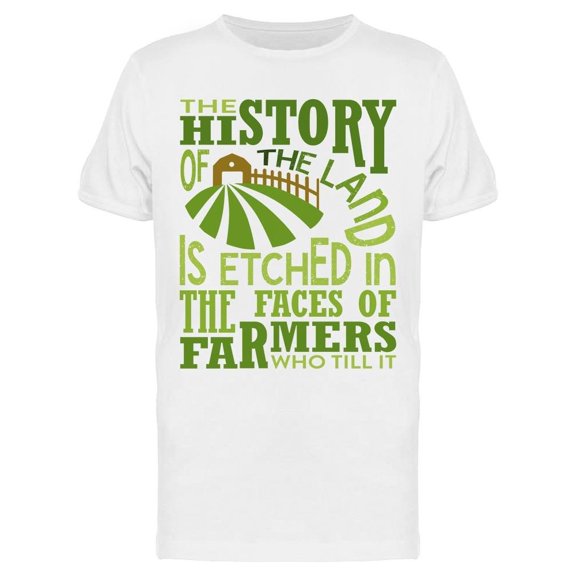The History Of The Land Tee Men's -Image by Shutterstock Men's T-shirt