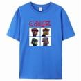 thumbnail image 5 of Rock Print T-Shirts Music Band Gorillazs Punk 90s Casual Fashion New Men Short Sleeve Plus Size Pure Cotton T-Shirt Unisex, 5 of 10